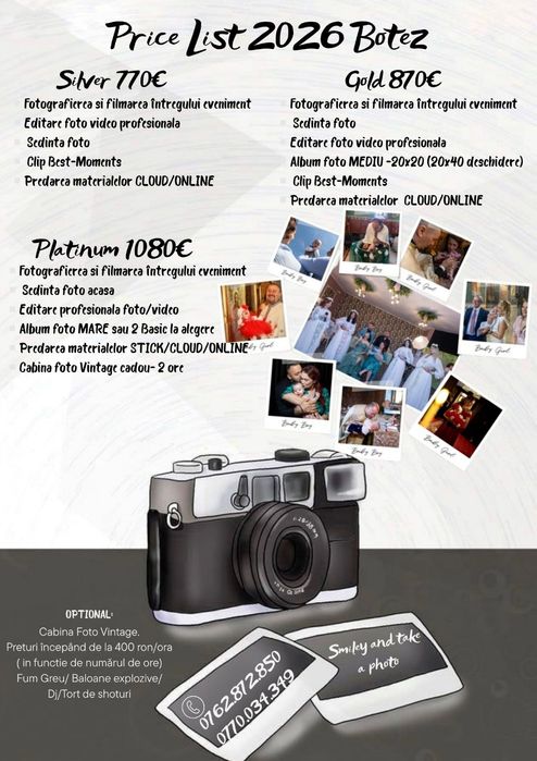 Fotograf eveniment