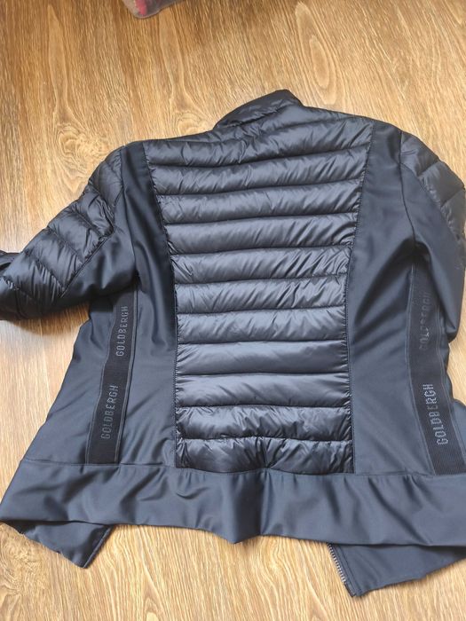 Черно яке , с кожени елементи