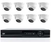 Pachet DVR/NVR PNI House AHD808 - 8 canale 4MP H265 + 8 camere