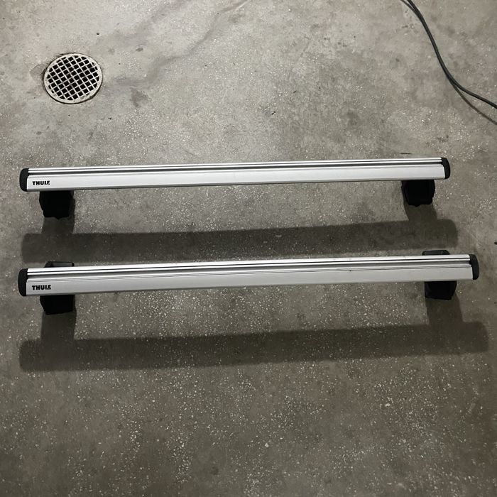 Bare transversale Thule WingBar Evo Silver - Audi A6 C7 Sedan