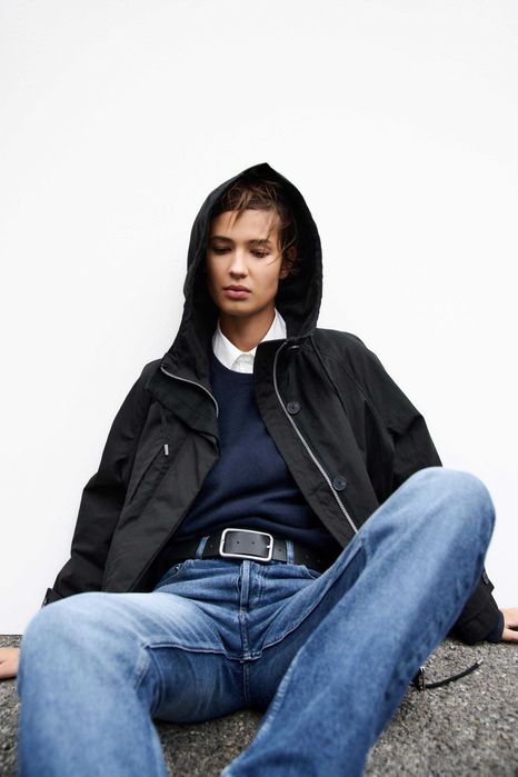 ZARA ZW Collection куртка с капюшоном