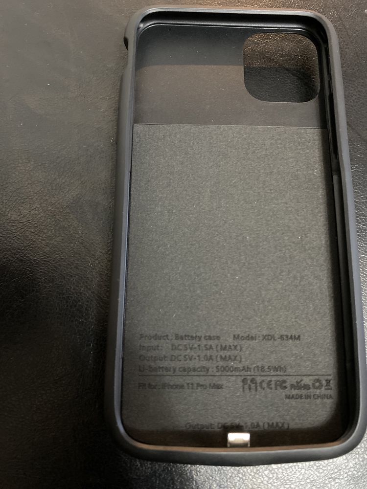 калъвка с вградена батерия за iphone 11 Pro Max 5000 mAh