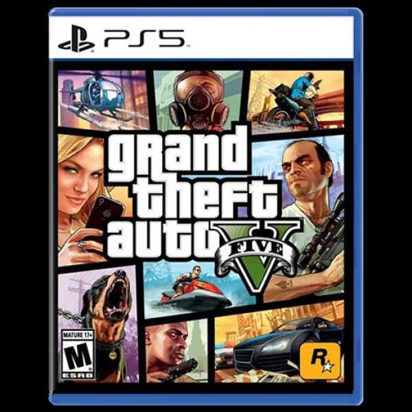 Диск на Playstation 5 Гта 5