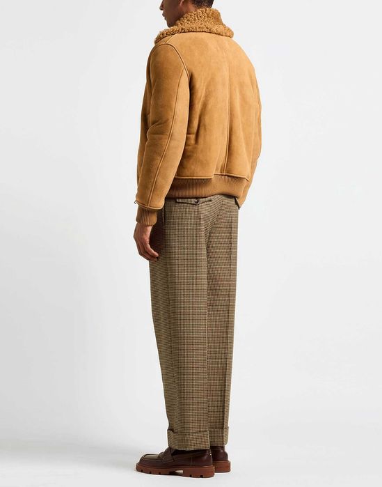 Sandro, Jachetă de piele de oaie, Camel, L