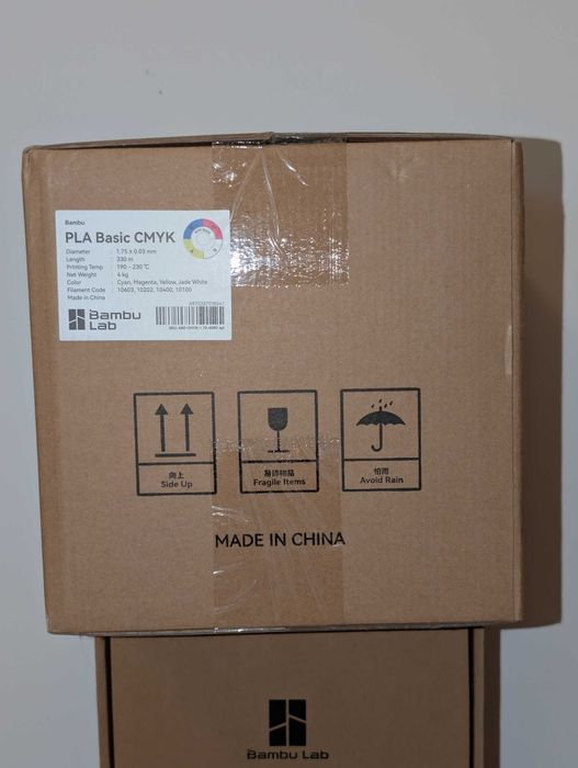 Filament 3D Bambu Lab PLA CMYK Lithophane Bundle - nou, cutie sigilată
