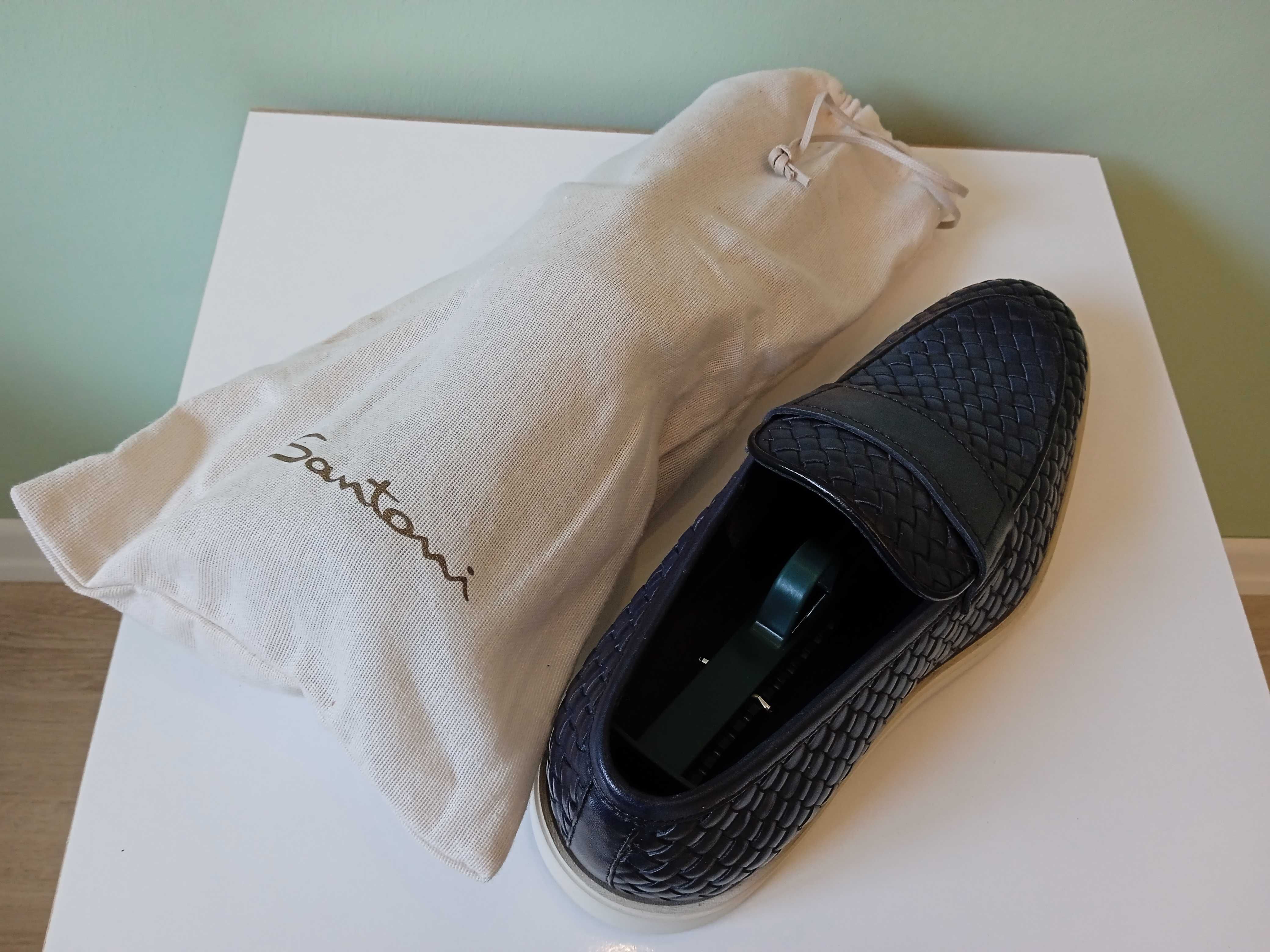 мужские лоуферы Santoni , Оригинальные, п-во Италия