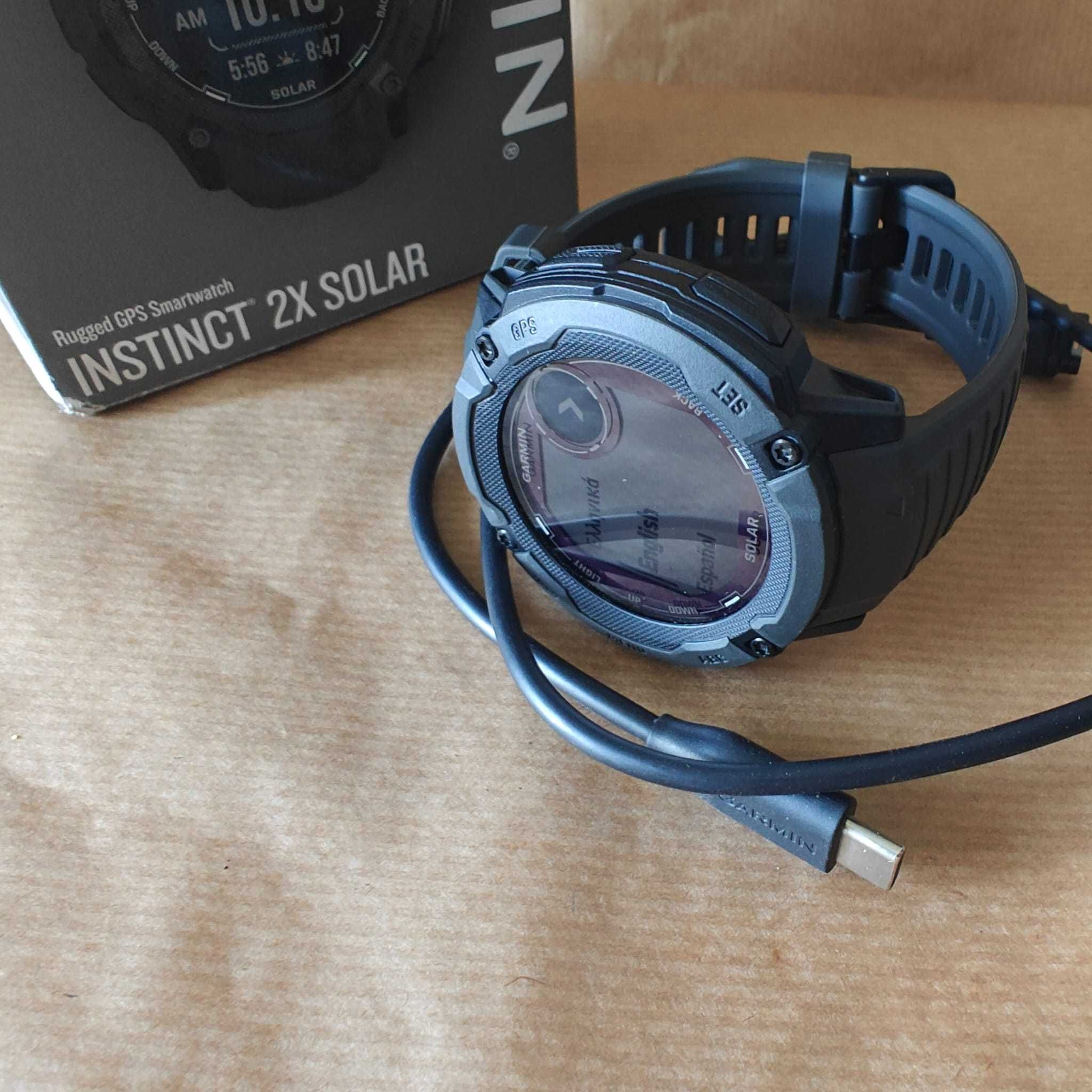 Garmin Instinct 2X Solar Graphite