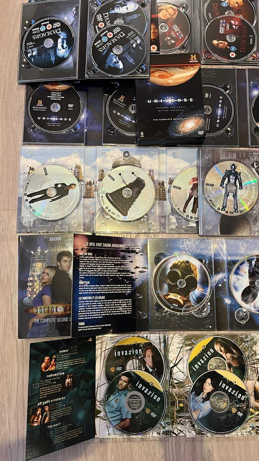 DVD SF – Stargate, Doctor Who, Lexx, Invasion, The Universe și altele!