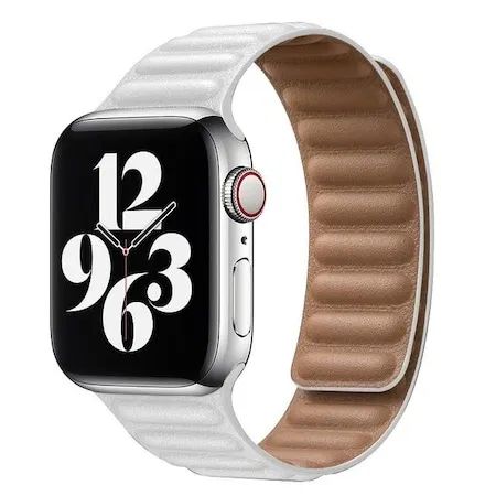 Apple Watch Кожена Магнитна Каишка  8 | 7 | 6 | SE | 5 | 4 Ultra