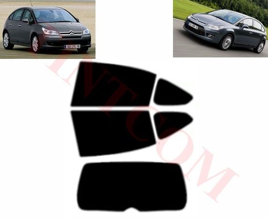 Citroen C4 (5 врати, хечбек, 04 - 10) - Фолио за затъмняване на стъкла