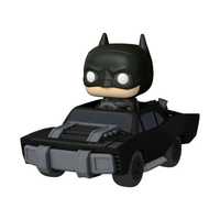Figurina Batman POP! Batman in Batmobile, 15 cm, Multicolor