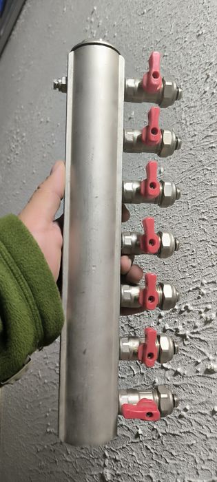 Колекторная группа подача обратка