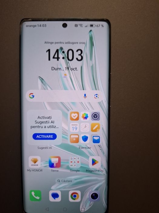 Honor 70 5G, 256 Gb spatiu stocare, 8 Gb RAM