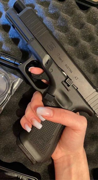 Pistol Airsoft Glok 17 Gen 5->AutoAparare BileCauciuc Putere 22jouli