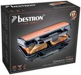 Тостер за сандвичи Bestron XL, Незалепващо покритие, 900W