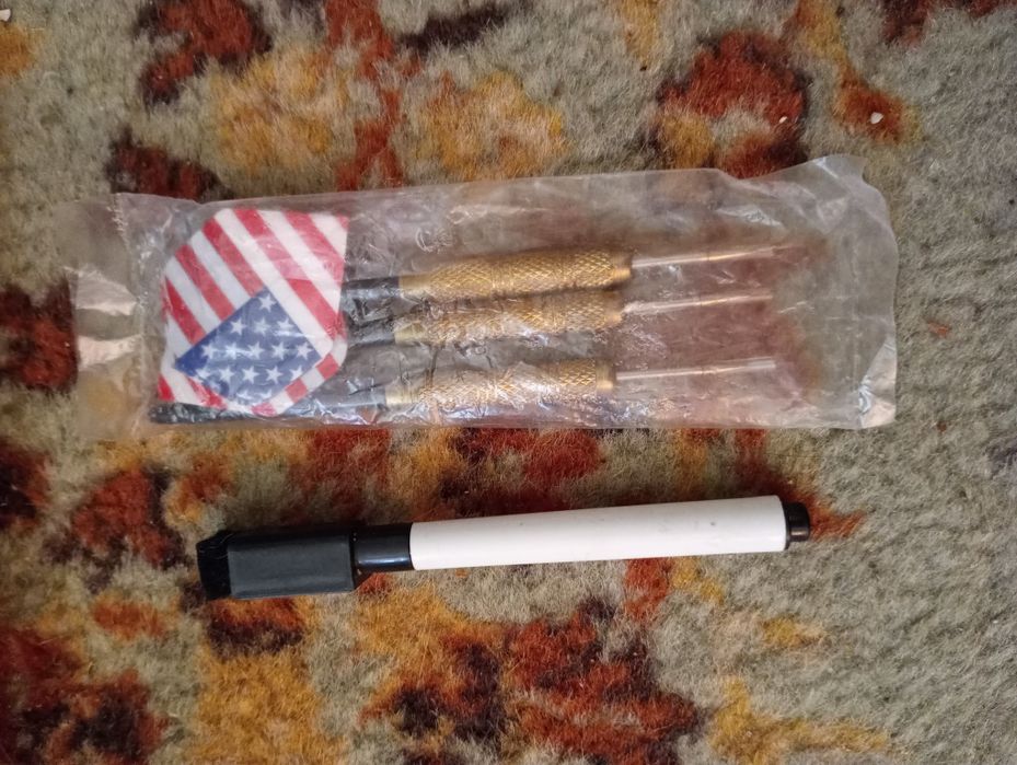 Joc Darts , în cutie originala din lemn masiv