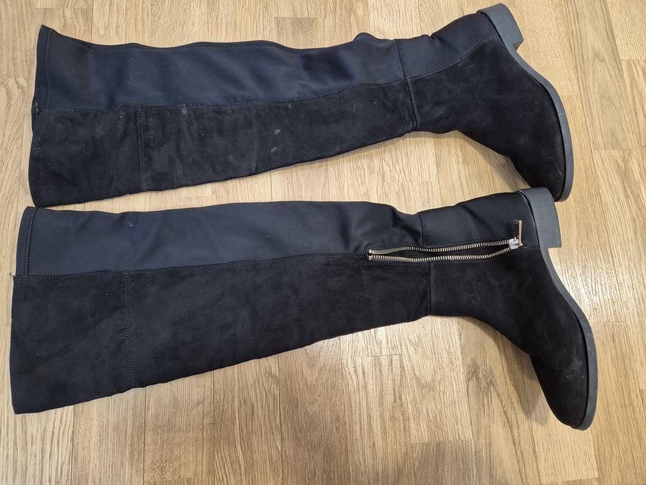 Cizme lungi toc mic 38