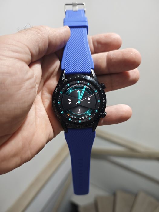 Huawei Watch GT 2 (46mm) - Funcționează perfect + Brățară silicon