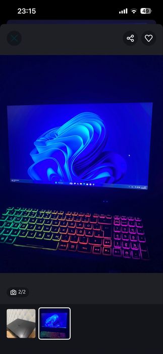 Игровой ноутбук.