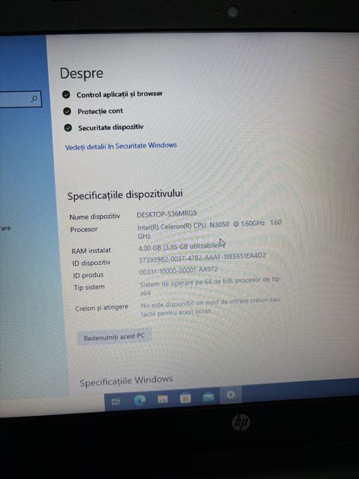 Laptop Hp in stare buna