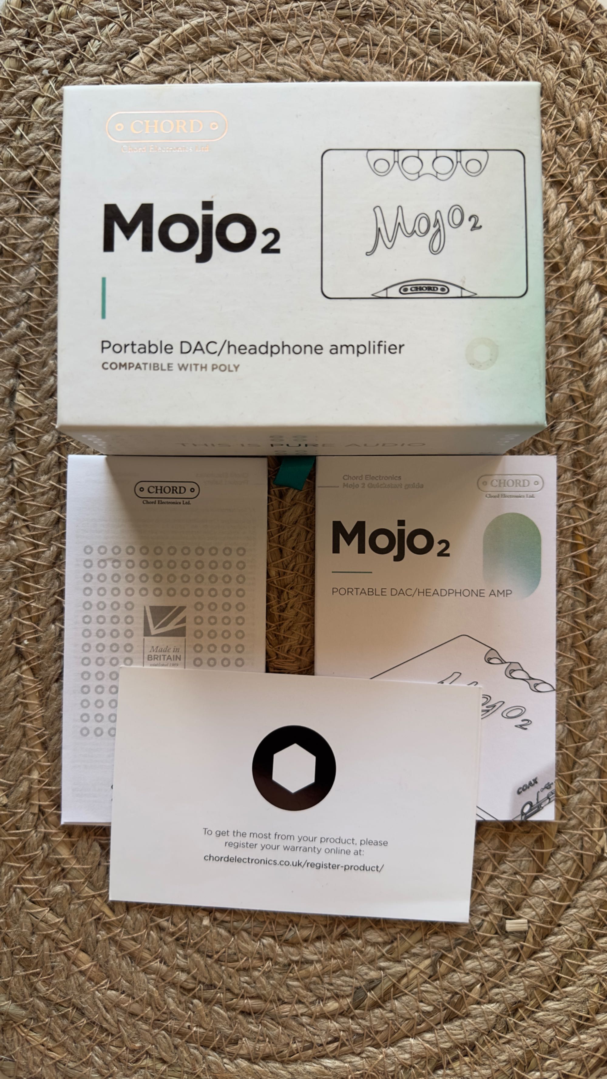 Chord Mojo 2 portable dac/headphone amp