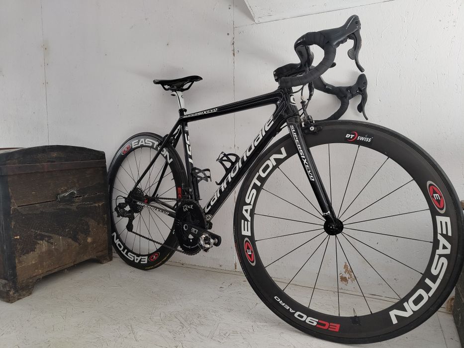 Cannondale supersix evo hi mod balistec. 6.7kg. Size S-M. Black