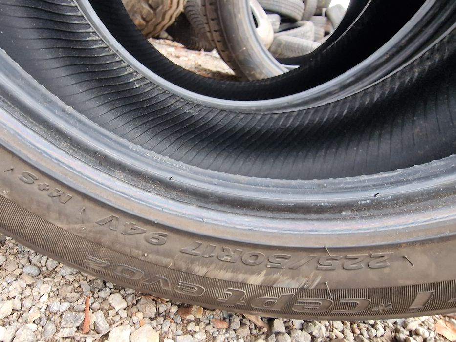 Anvelope 225/50R17 marca Hankook, DOT 2022,7 mm