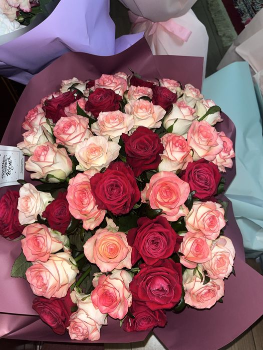 Букет роз микс!!!