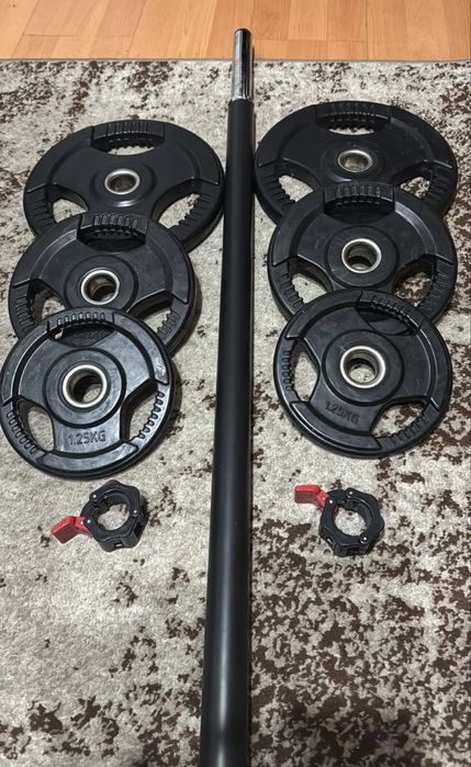 Vand set bara cu greutati– 17,5 kg plus bata