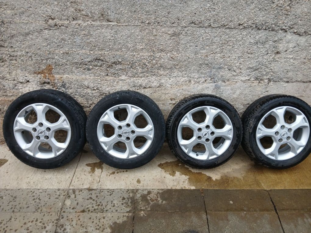 Оригинални Алу джанти 16цола за Opel astra.zafira.vectra.meriva.5×110.
