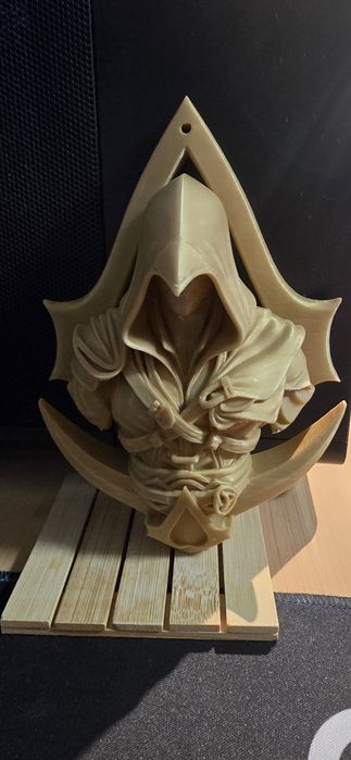 3D иЗображение Assassin's Creed || Ezio Auditore Бюст