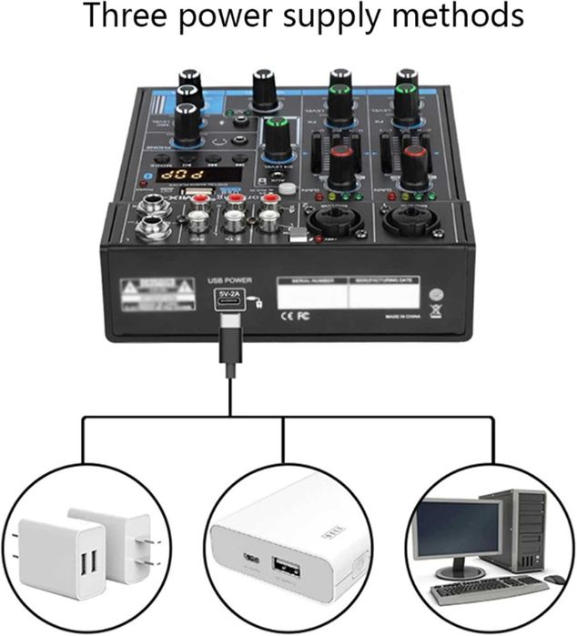 Преносим DJ миксер