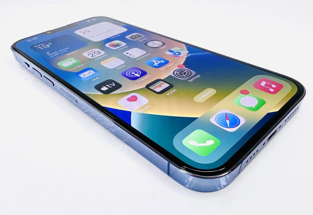 Apple iPhone 13 Pro Max 256GB Sierra Blue 100% Батерия! Гаранция!