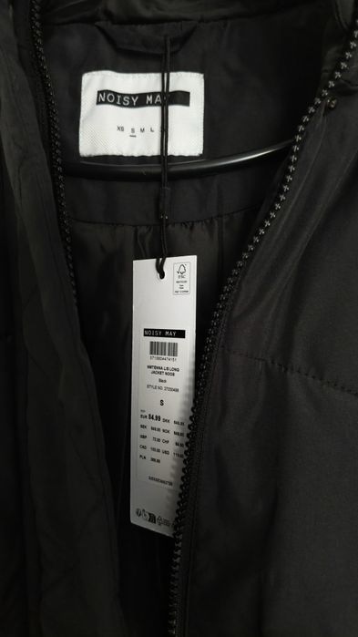 Geacă lungă și groasă de damă, mărime S/M