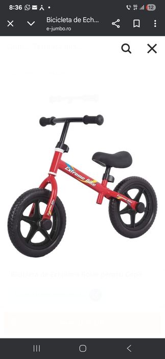 Bicicleta echilibru