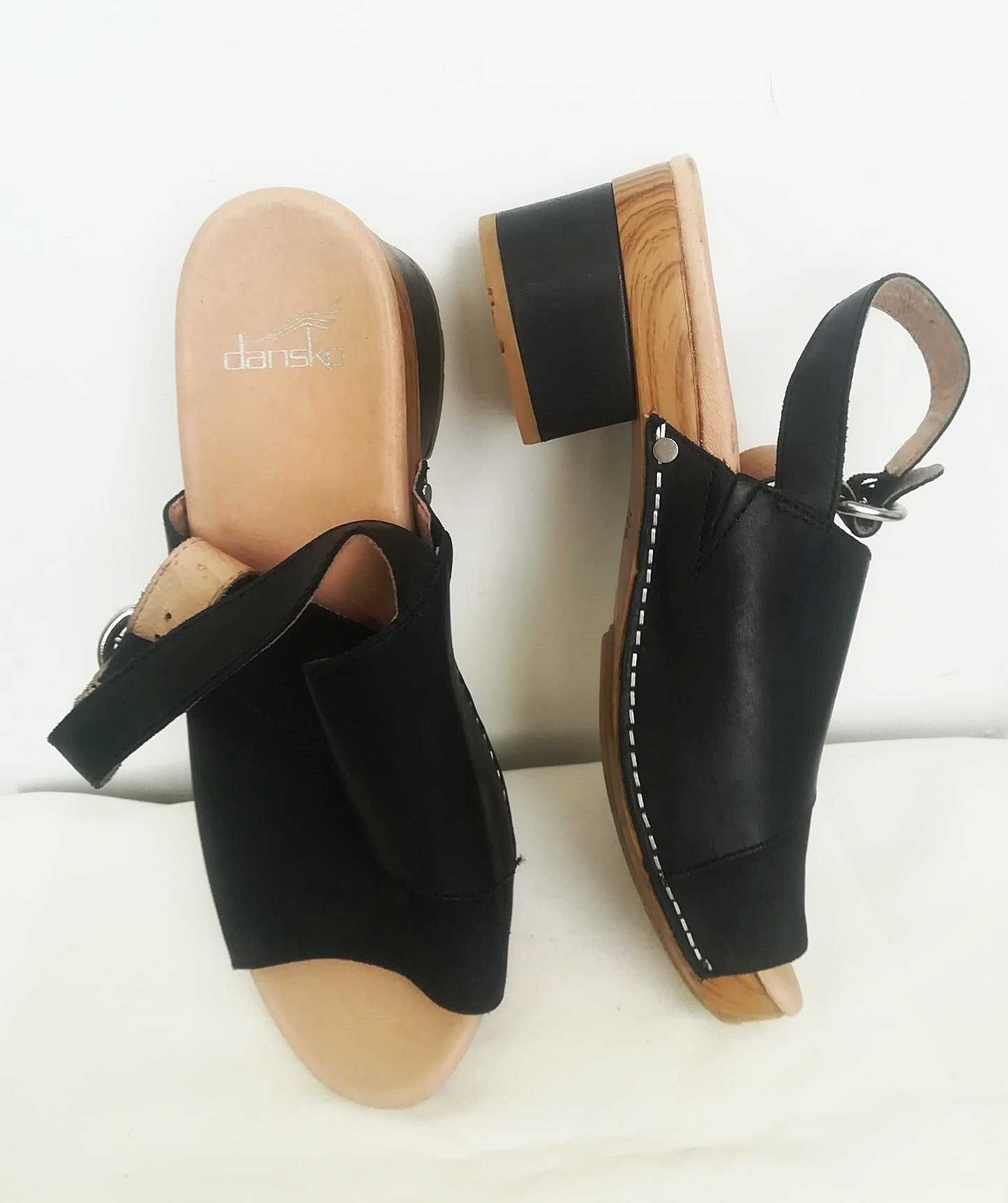 sandale Dansko piele neagra , 40
