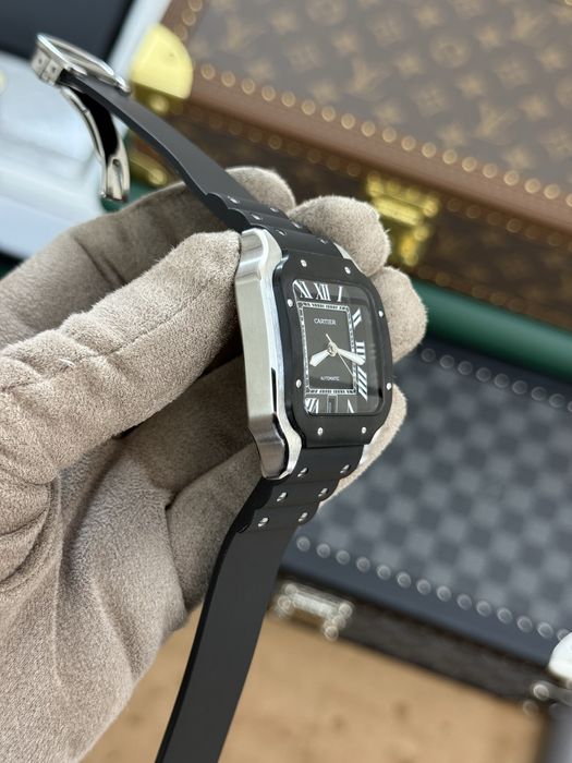 Cartier Santos Rubber