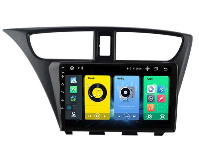 9-инчова мултимедия за HONDA Civic 9th Gen (2012–2015) Подарък камера