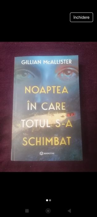 Carte noaptea în care totul s-a schimbat