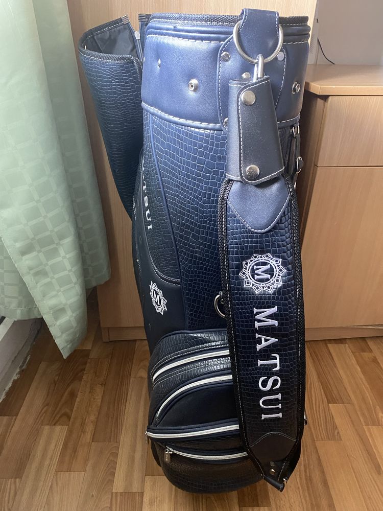 Кожена чанта за голф/golf MATSUI