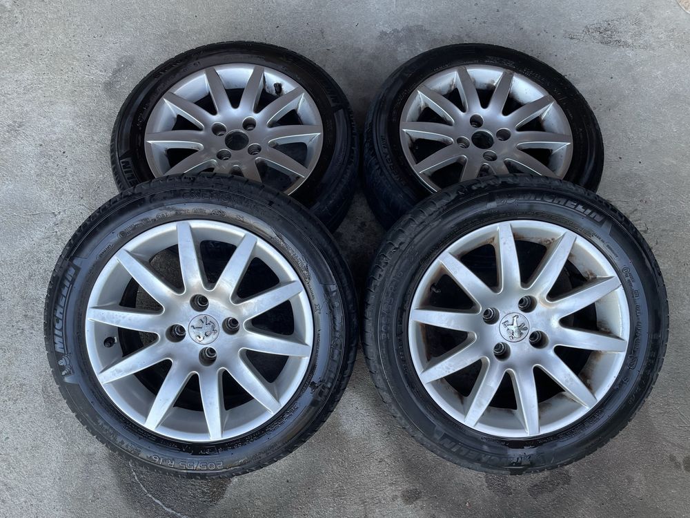 Jante+anvelope vara originale 4X108-Peugeot,Ford