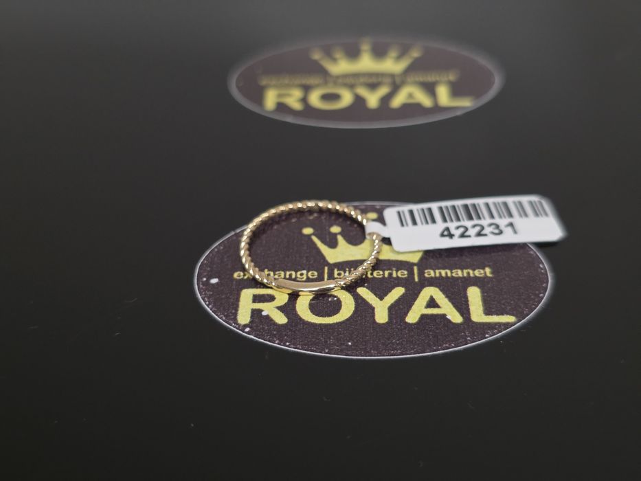 Bijuteria Royal: Inel aur 14k/0.71 gr