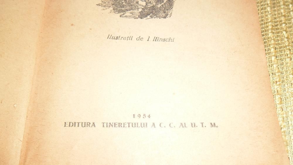 Carte ,,Pe Volga”-M.Prilejaeva,editie 1954