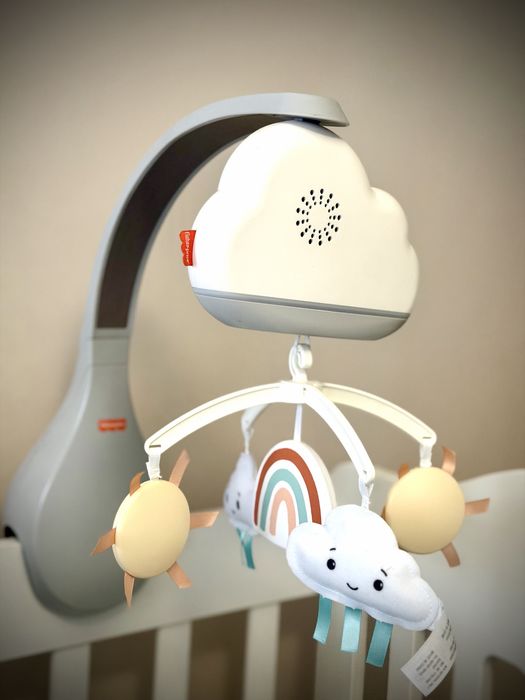 Светеща музикална въртележка Fisher Price, нощно небе