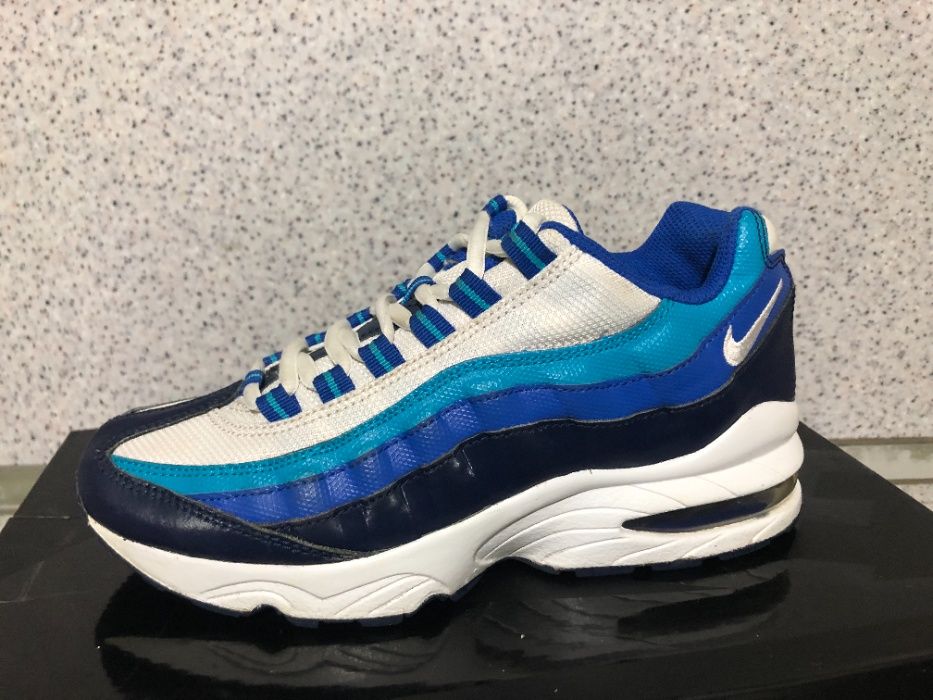 ОРИГИНАЛНИ *** Air Max 95 GS / White Blue Dark Blue Unisex