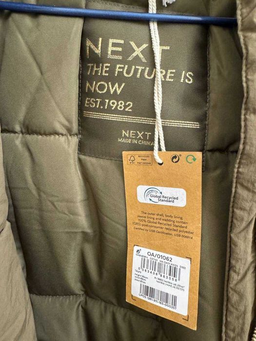 Новая куртка /парка NEXT, размер от 14 лет и до М