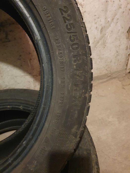 2+2бр. 225/50/17 зимни гуми Continental WinterContact + Dunlop Winter