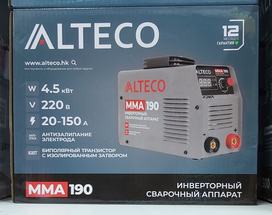 Сварочный аппарат "ALTECO" MMA 190