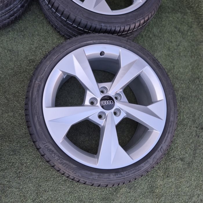 Jante R 18" 5x112 Audi A3 Originale cu 225 40 18 Bridgestone