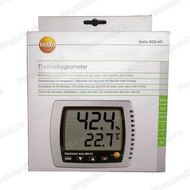 Производственный Гигрометр Термометр Testo 608 H1 (Тесто)